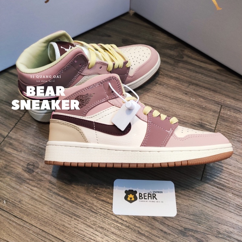 [Bear.sneaker] Giày Thể Thao JD1 Milktea Brown “trà sữa nâu” bản SC (limitted)