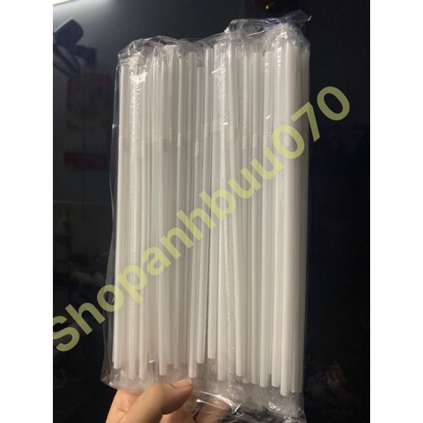 50 ỐNG HÚT BỌC NILON AN TOÀN TIỆN LỢI