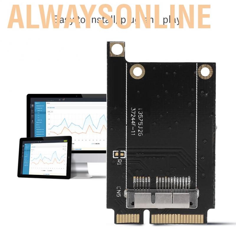 Giao diện kết nối BCM94331CD BCM94360CD ra MINI PCI-E cho card mạng không dây
