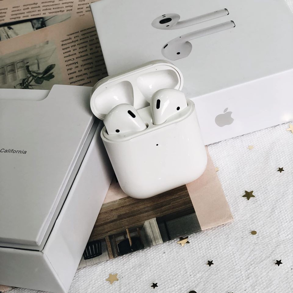 [Airpods 2] Tai Nghe Blutooth Airpod 2 Cao cấp Full Chức Năng Định Vị, Đổi Tên,Check Imei Bảo Hành 12 Tháng