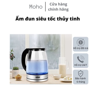 Ấm đun nước siêu tốc ,ấm siêu tốc tiết kiệm điên an toàn cao cấp ,bình đun siêu tốc thủy tinh 2L- 1800W