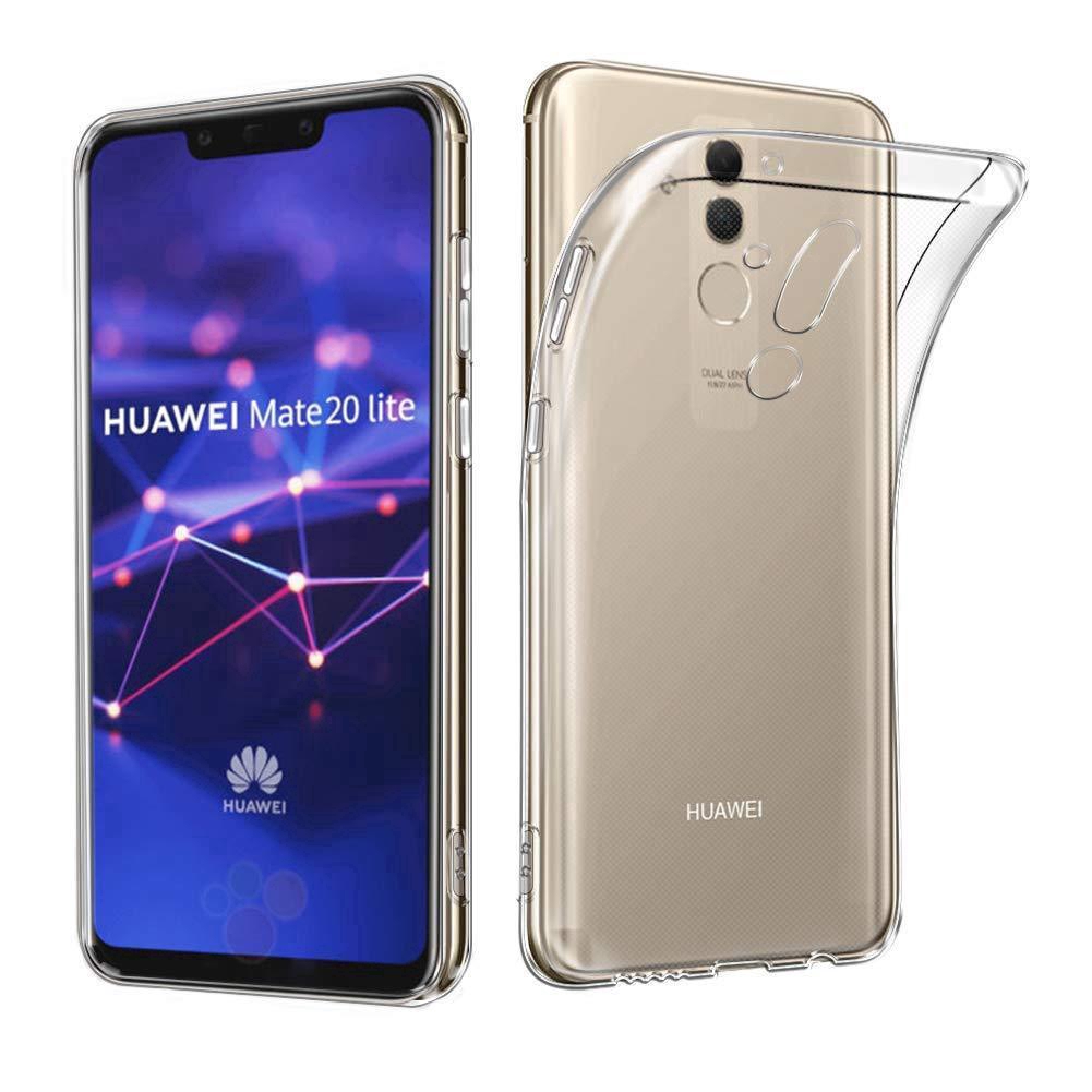 Ốp lưng TPU trong suốt kèm kính cường lực cho điện thoại Huawei Mate 20 Lite/Nova 3 3i