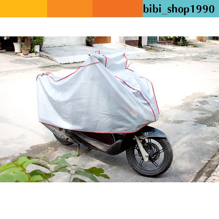 Bạt phủ xe máy chất lượng tốt, chống mưa nắng, bụi bẩn - Bạt trùm xe máy loại dầy xịn