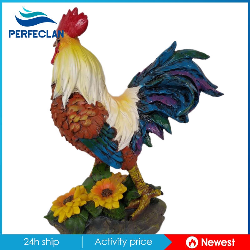 [Perfeclan] Tượng Điêu Khắc Gấu Nâu 9 Inch Trang Trí Sân Vườn Ngoài Trời