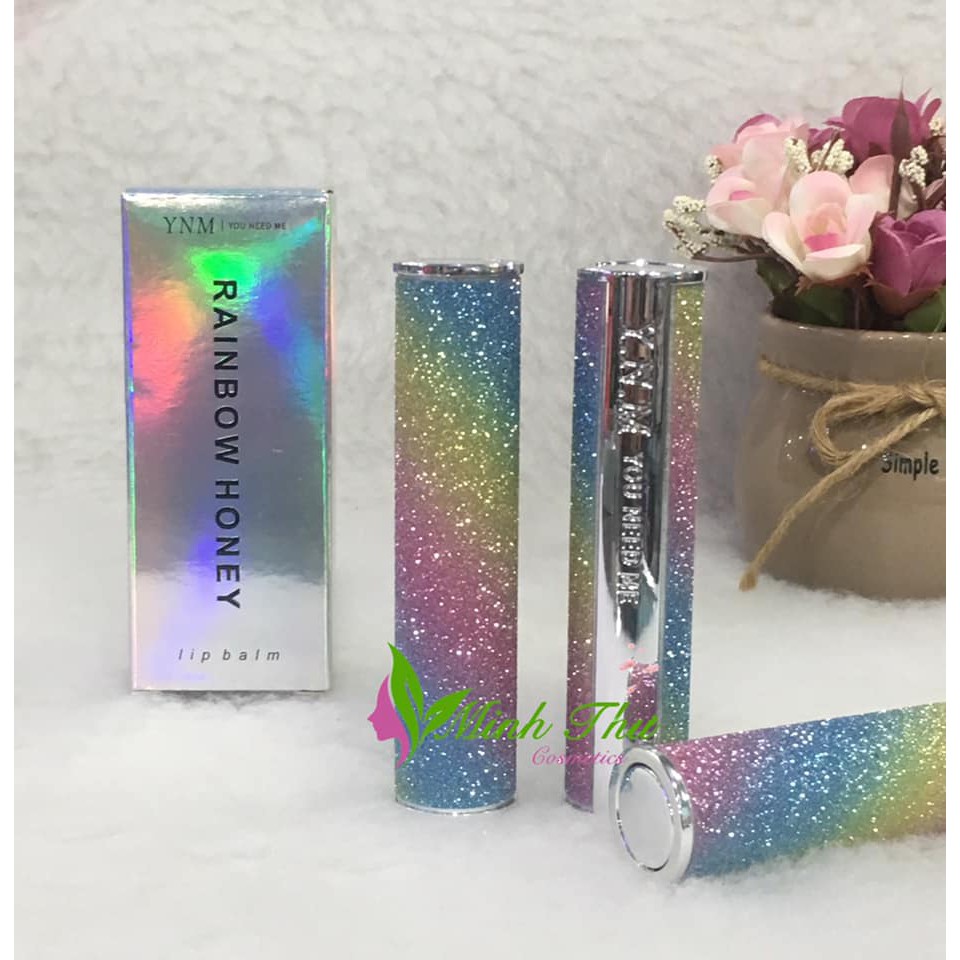 Son Dưỡng Môi YNM Rainbow Honey Lip Balm Đổi Màu