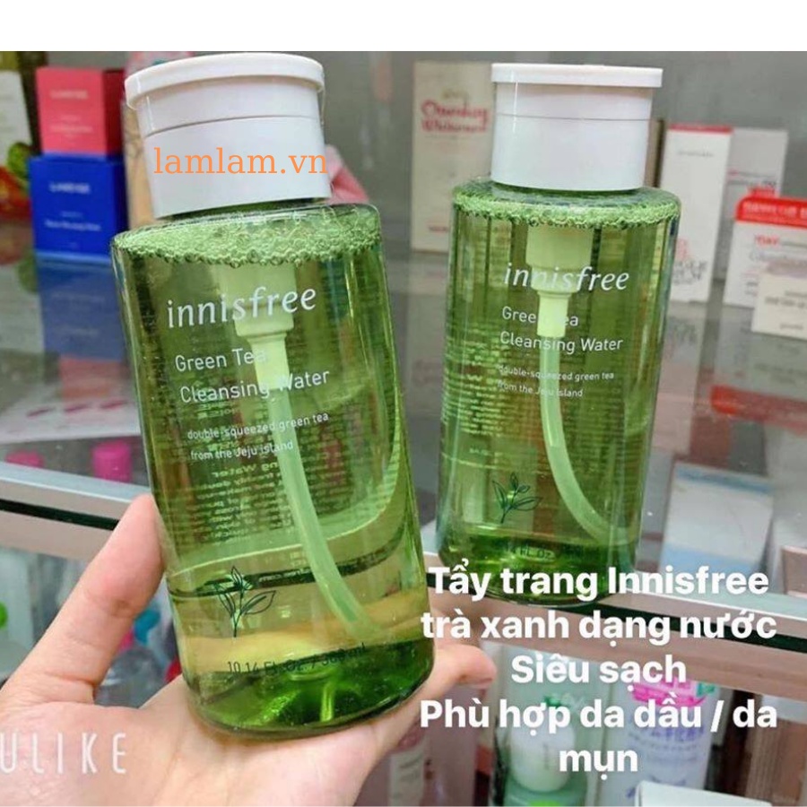 Nước tẩy trang innisfree Green Tea Cleansing Water 300ml