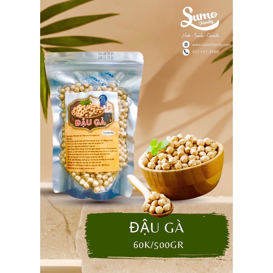 Ngăn ngừa ung thư với đậu gà, túi 500gr