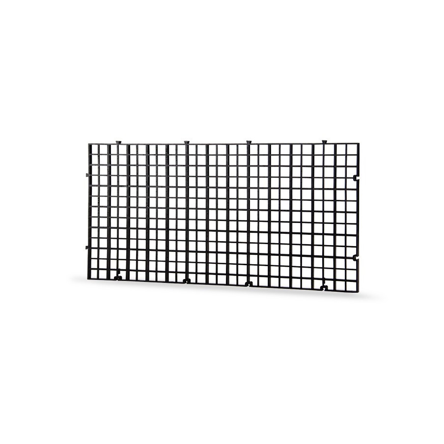 Tấm lưới lọc đáy bể cá Mius , vách bể bán cạn màu đen có khớp nối