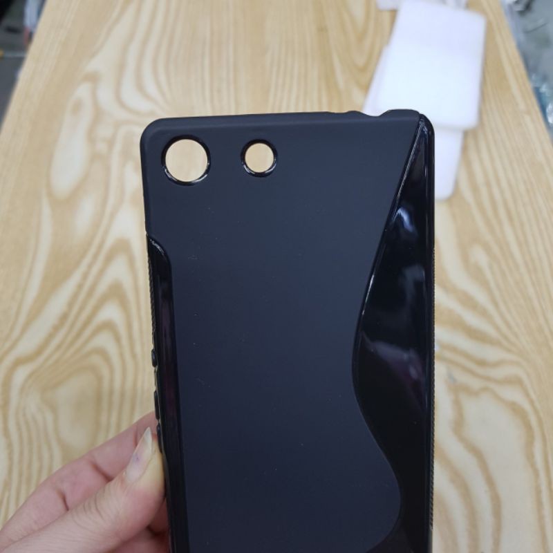 Ốp Sony M5 dẻo đen dày kiểu chống sốc