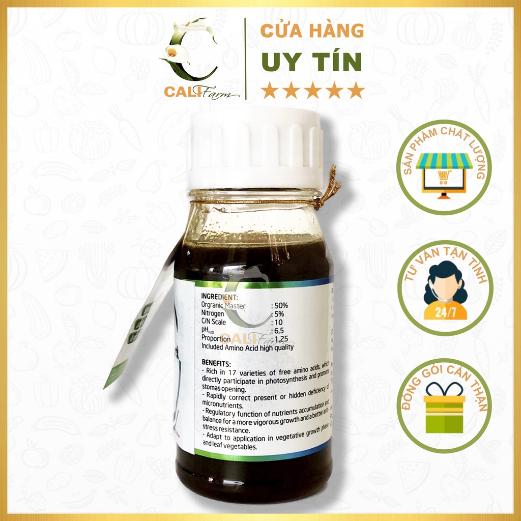 Phân hữu cơ AMINO nhập khẩu sung cây, mượt trái, dày lá ( 100% Natural)