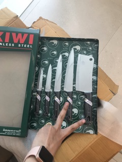 Bộ dao Thái Lan Kiwi 5 món sắc bén