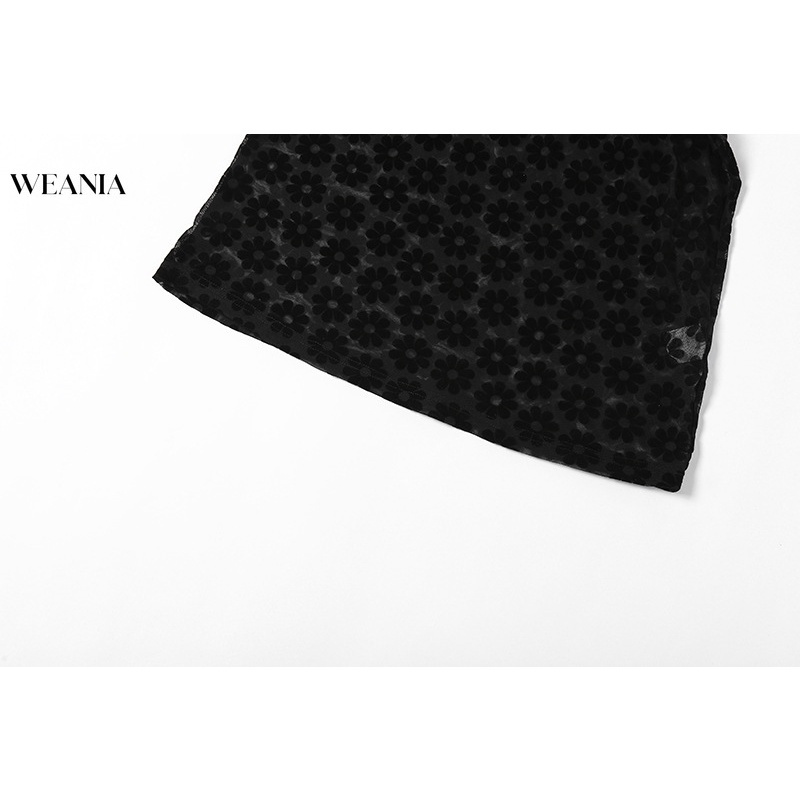 Đầm maxi WEANIA họa tiết da báo quyến rũ