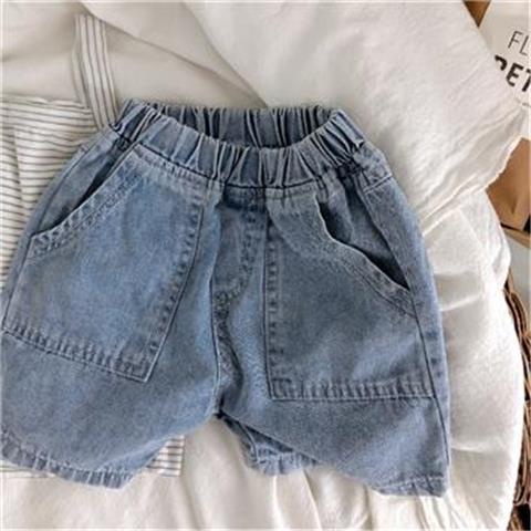 [Babycat] Hàng Có Sẵn Quần Short Denim Mỏng Mềm Mại Co Giãn Phong Cách Nhật Bản Hàn Quốc Mùa Hè Màu Xanh Đậm Phong Cách Phương Tây