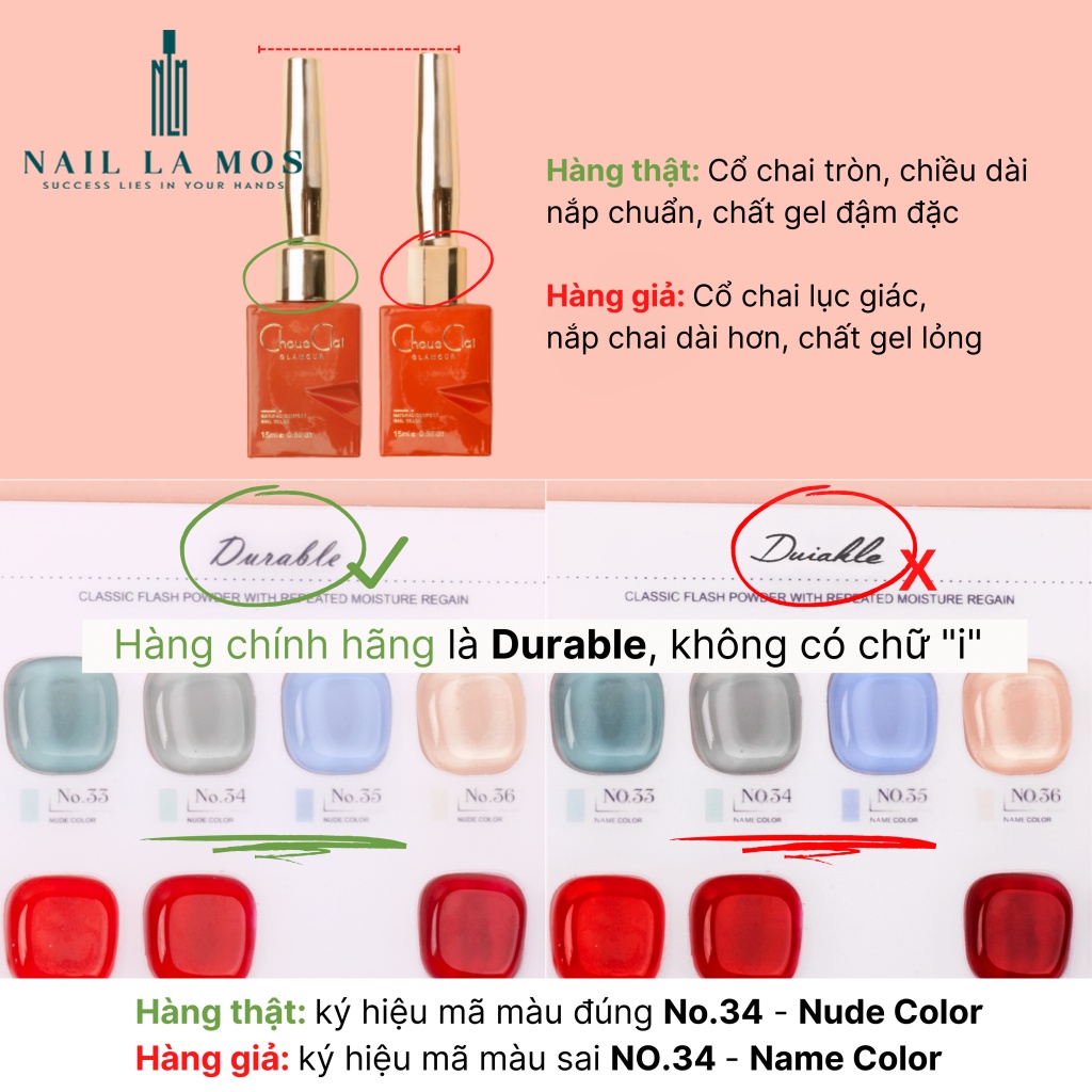 Set sơn gel Choue Clai chính hãng Dudu Miss 60 màu – Bộ sơn gel cao cấp tặng kèm bảng màu mica + 1 cặp base top