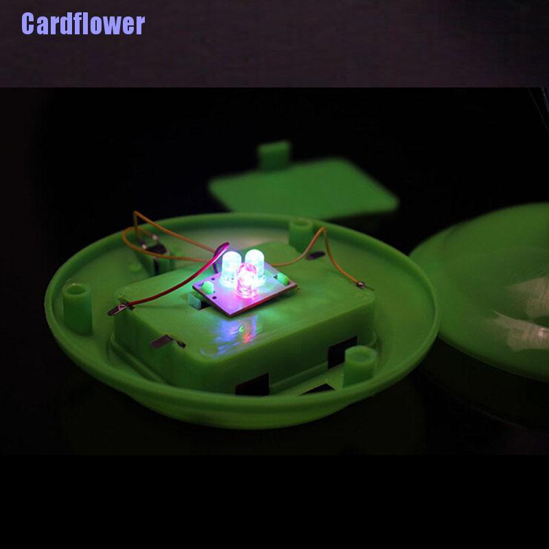 Cardflower  Color Changing LED Fiber Optic Night Light Lamp Stand Home Decor Colorful