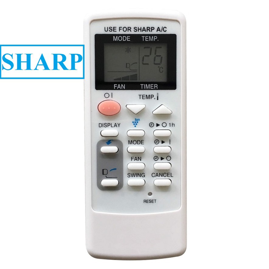 Điều khiển điều hòa sharp - remote máy lạnh sharp