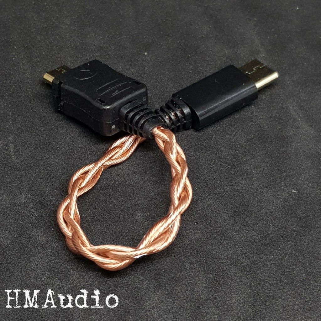 Dây cáp tín hiệu DAC -  OTG type C ra micro USB