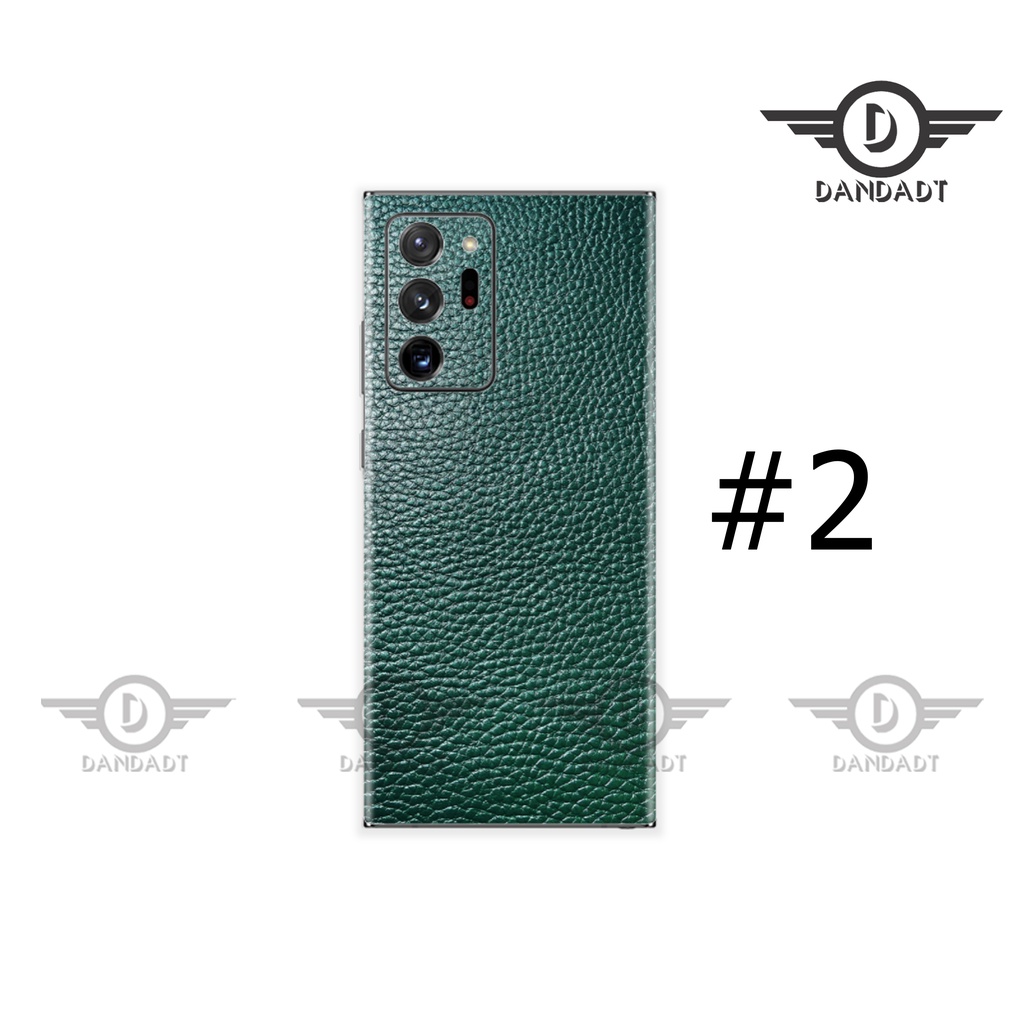 MIẾNG DÁN DA SAMSUNG GALAXY NOTE 20, NOTE 20 ULTRA - MIỄN PHÍ KHẮC TÊN, SĐT, CHỮ KÝ...
