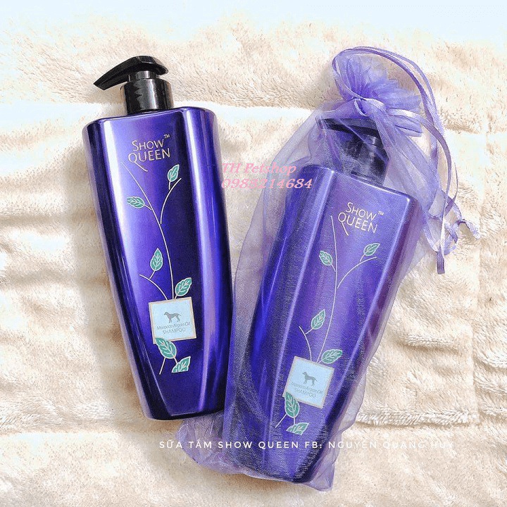 Sữa tắm tinh dầu Show Queen 500ml Cao cấp cho chó mèo