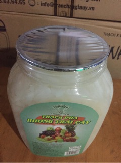 Thạch trái cây hương dừa