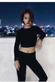 Áo croptop dài tay