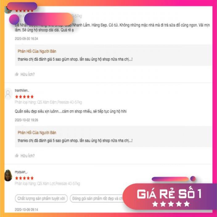 XẢ Quần short, quần đùi nữ vải thun da cá cạp cao dây rút, freesize 40-57kg rất đẹp và thoải mái | BigBuy360 - bigbuy360.vn