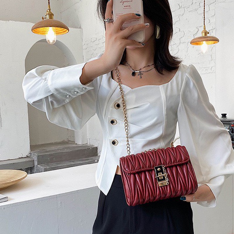 Túi xách nữ giá rẻ ROSE BAGS túi đeo chéo nữ HJDD | BigBuy360 - bigbuy360.vn