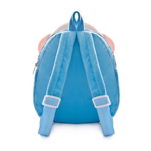 Balo học sinh đi học mầm non thú bông đáng yêu với nhiều màu sắc lựa chọn cho bé, chất vải bông tuyết mềm mịn BL-HEO