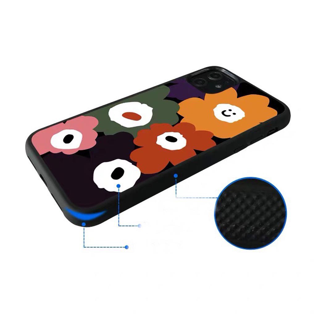 Ốp Lưng Iphone Cao Cấp Full Viền Chống Sóc Chống Bẩn 5 Bông Hoa Dành Cho Tất Cả Dòng Iphone từ 6 đến 11promax | BigBuy360 - bigbuy360.vn