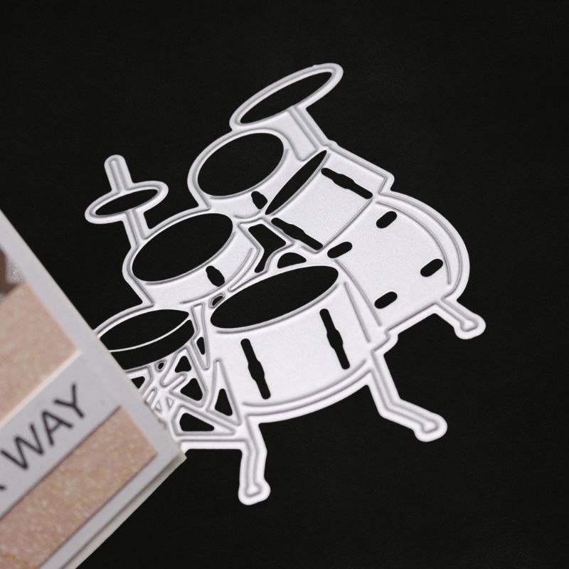 Khuôn Cắt Giấy Kim Loại Hình Trống