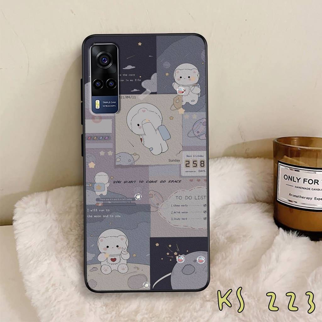 Ốp lưng Vivo Y72 5G - Y51 2020 - Y53s - Ốp lưng vivo in hình thỏ con dễ thương