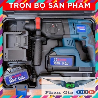 Máy khoan bê tông dùng pin bosch 118v 3 chức năng hỗ trợ bh 1-1 24/7 . .