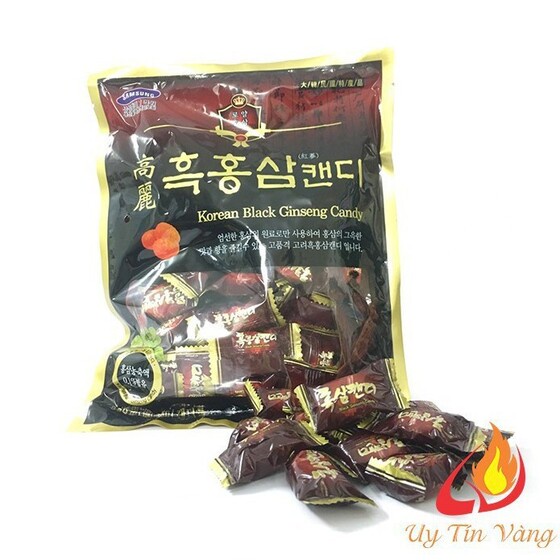 Kẹo hắc sâm hàn quốc chính hãng Gói 170gr và 300gr