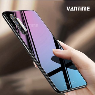 For Realme XT Hard Tempered Glass Casing Shockproof Glossy Case Cover