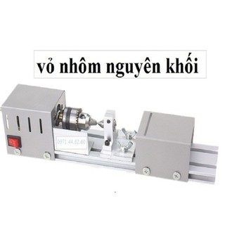 Máy tiện gỗ mini - Máy đánh bóng hạt gỗ