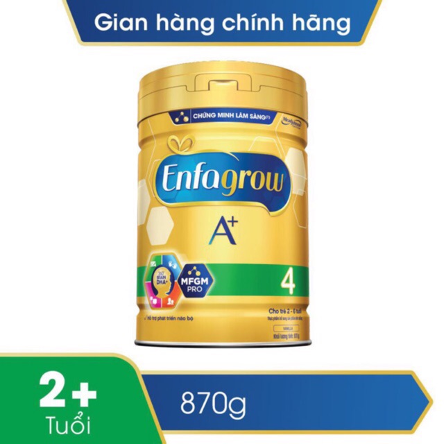 Sữa Enfagrow A+ số 4 870g