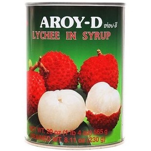 Trái vải ngâm đường Aroy-D 565g - TCN030