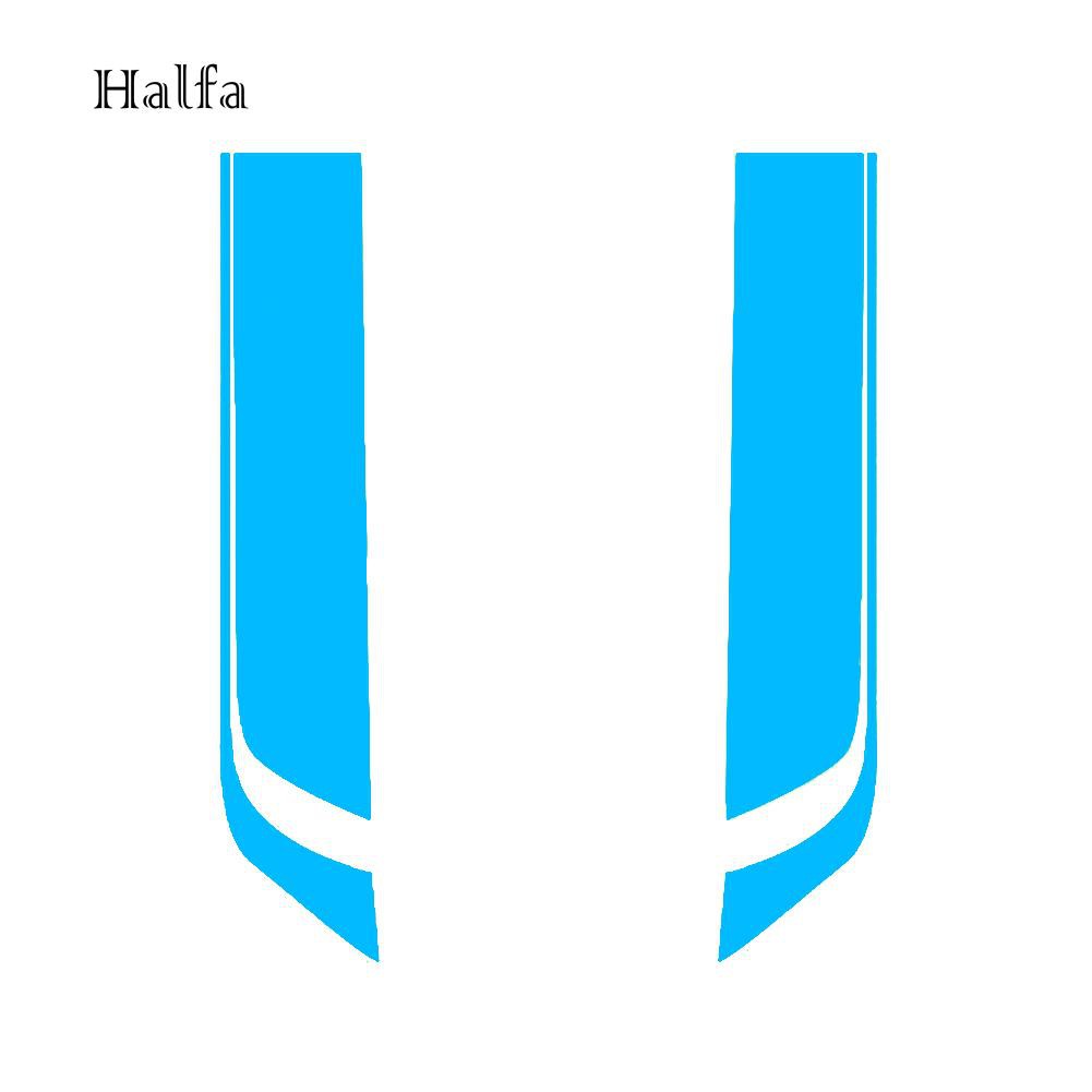 Hl Bộ Dụng Cụ In Hình Độc Đáo Tiện Dụng☆Bộ 2 Miếng Dán Chống Thấm Nước Trang Trí Xe Hơi