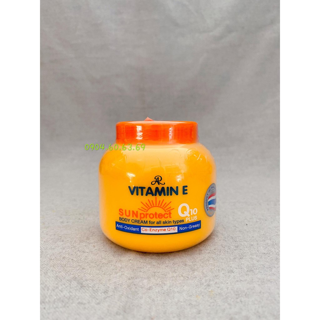 Kem DƯỡng Da Vitamin E THÁI LAN Nắp Cam