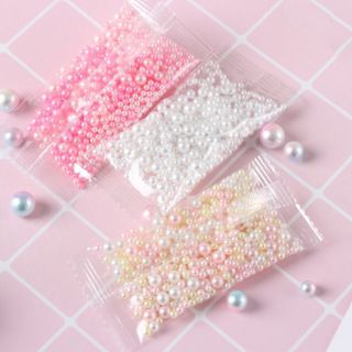 100gam Hạt Chuỗi Có Lỗ Xỏ, 4, 6mm(ly)