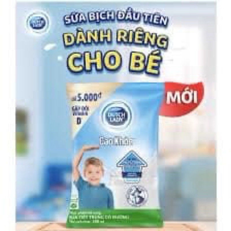 (HCM hoả tốc)Sữa cô gái Hà Lan cao khỏe 24 bịch x 180ml