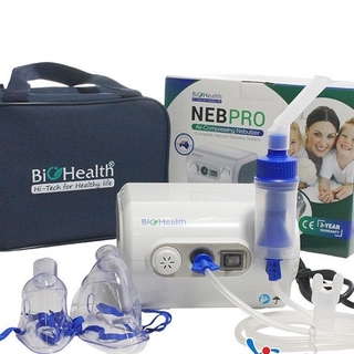 Máy xông mũi họng neb pro của hãng biohealth úc