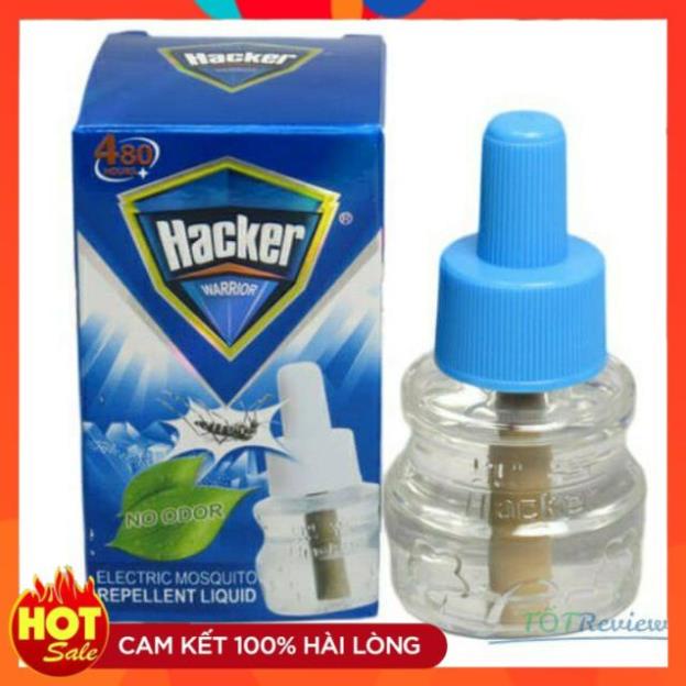 Đèn đuổi muỗi xông tinh dầu Hacker Hết sạch muỗi, kiến, gián không độc hại.