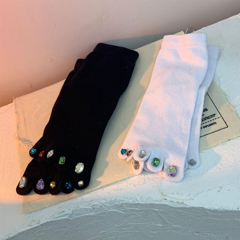 Tất Cotton Năm Ngón Họa Tiết Dễ Thương VANES1