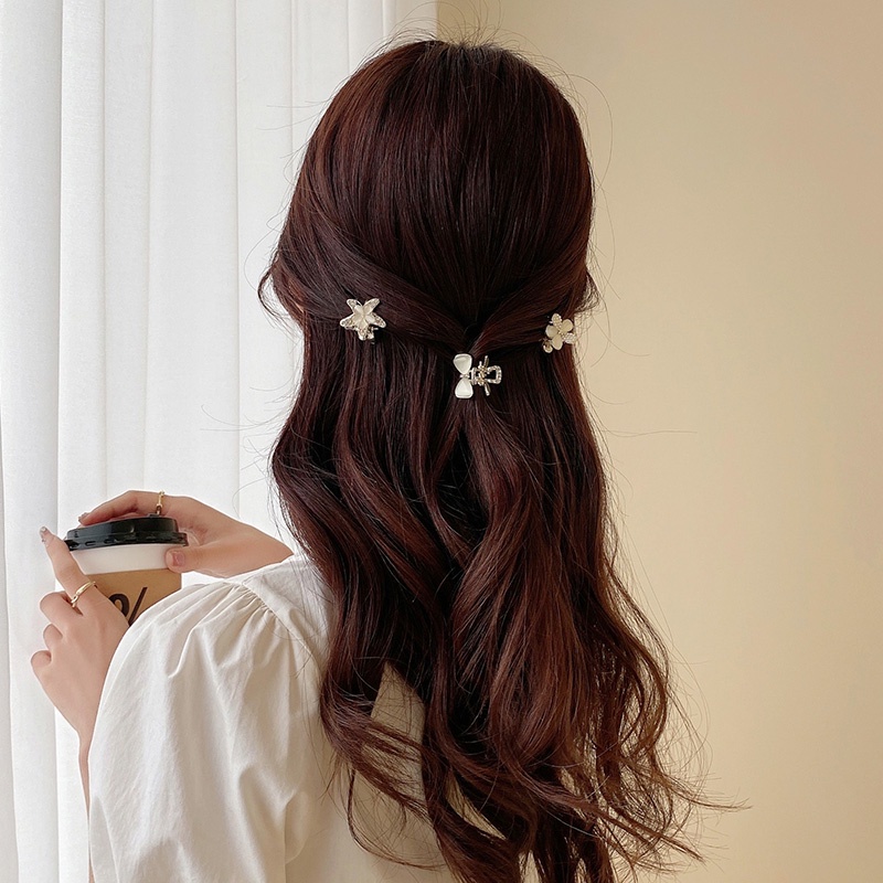 Kẹp Tóc Kim Loại Thời Trang Hàn Quốc Cho Nữ