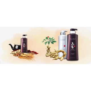 CẶP DẦU GỘI THẢO DƯỢC DAENG GI MEO RI KI GOLD (Phục hồi độ chắc khỏe và đàn hồi của tóc)_ 500ml
