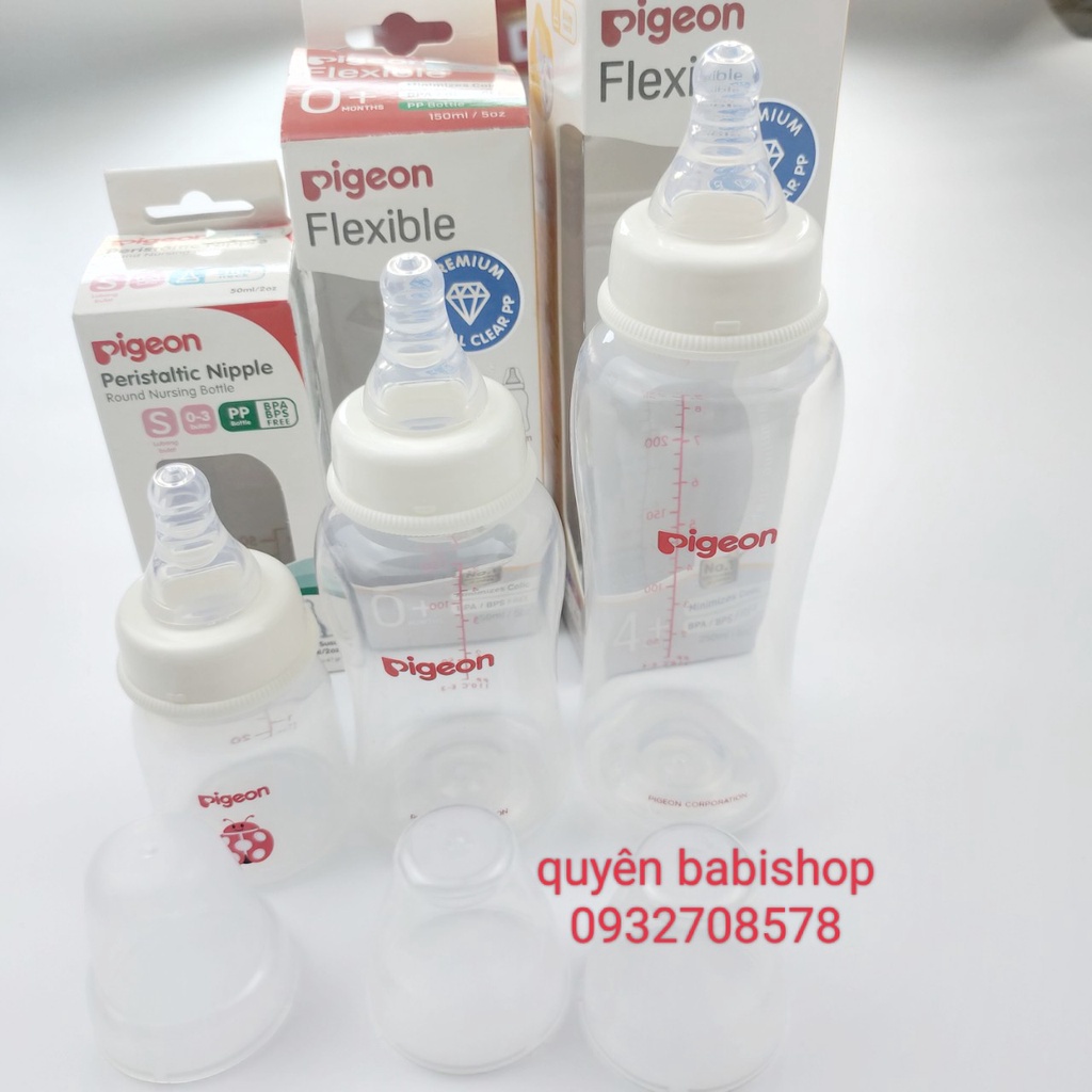 BÌNH SỮA PIGEON simlim 60ml , 140ml , 250ml ( CHÍNH HÃNG)