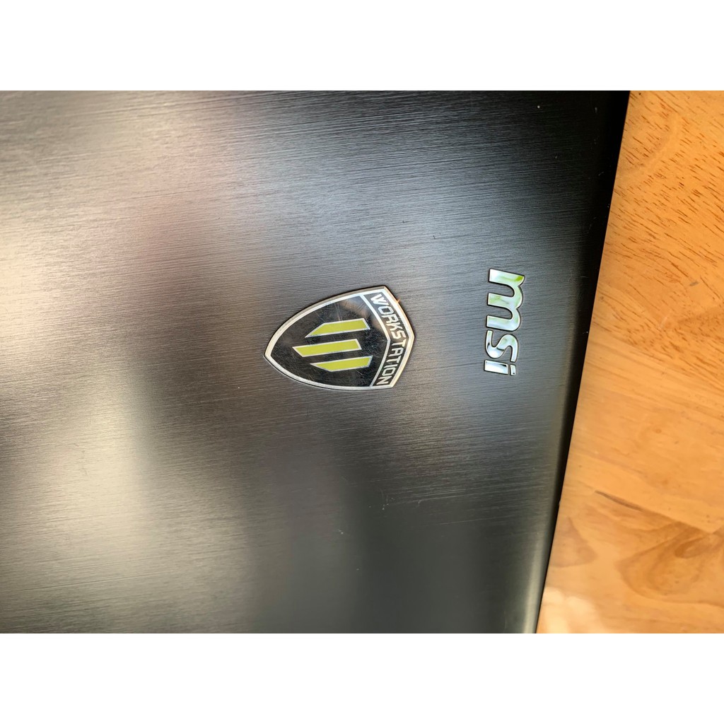 Laptop Work Station MSI WS63vr, i7 7700HQ, 32G, 512G, P4000 MaxQ = 8G | BigBuy360 - bigbuy360.vn