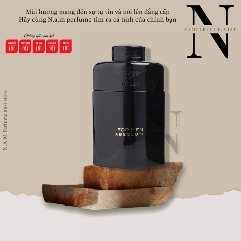 Bentley For Men Absolute | Nước Hoa Nam | Nam tính và quyến rũ
