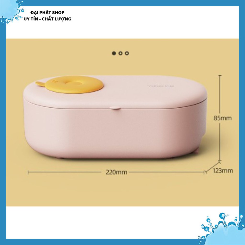 Hộp cơm cắm điện YOICE Y-BDH1, 3 ngăn, hâm nóng, giữ nhiệt cho thức ăn, dung tích 750ml | BigBuy360 - bigbuy360.vn